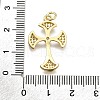 Brass Micro Pave Cubic Zirconia Pendants KK-Z100-38G-06-3