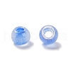 Cat Eye Style Glass Round Seed Beads GLAA-G110-01A-2