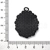 Glass Mirror Pendants FIND-Z073-02EB-01-3
