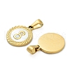 304 Stainless Steel Pendants STAS-A118-02A-G-2