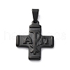 304 Stainless Steel Pendants STAS-L286-14EB-1