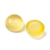 Natural Yellow Agate Cabochons G-K348-07B-04-2