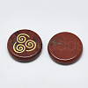 Natural Red Jasper Cabochons G-T122-37J-2