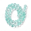 Transparent Glass Beads Strands GLAA-F114-02B-06-2