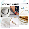 Unicraftale 300Pcs 2 Colors Brass Tube Beads KK-UN0003-08-6