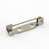 Tarnish Resistant 304 Stainless Steel Pin Brooch Back Bar Findings X-STAS-Q184-02-1