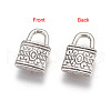 Tibetan Style Alloy Padlock Charms LF0090Y-2