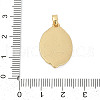 Brass Enamel Pendants KK-U068-13A-05G-3
