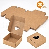 Cardboard Folding Box CON-WH0087-07-2