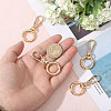 Alloy Swivel Lobster Claw Clasps & Spring Gate Rings HJEW-CA00006-02-3