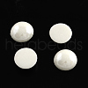 Pearlized Plated Opaque Glass Cabochons PORC-S801-5mm-23-1