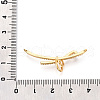Brass Micro Pave Cubic Zirconia Pendants KK-N263-33G-3