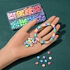 224Pcs 8 Colors Handmade Polymer Clay Beads CLAY-YW0001-53-5