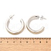 304 Stainless Steel Two Tone Stud Earrings EJEW-F355-05GP-06-3