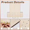 2Pcs Wood Wreath Boards DIY-FG0006-77C-4