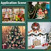 SUNNYCLUE 1Set Christmas Plastic Pendants DIY-SC0026-46C-5