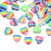 Resin Striped Cabochons X-CRES-S615-1