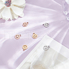 6Pcs 3 Colors 304 Stainless Steel Charms STAS-LP0001-31-3