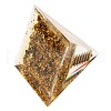 Orgonite Pyramid Resin Energy Generators DJEW-C019-01E-2