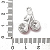 Cherry Alloy Pendants PALLOY-S051-01A-P-3