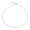 304 Stainless Steel Cable Chain Necklaces NJEW-JN03169-02-2