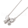 304 Stainless Steel Pendant Necklaces NJEW-U002-13P-1