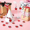SUNNYCLUE 30Pcs Alloy Enamel Pendants FIND-SC0012-87-4