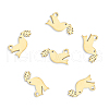 Ion Plating(IP) 201 Stainless Steel Charms STAS-N098-130LG-2