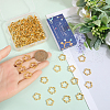 SUNNYCLUE 100Pcs Tibetan Style Alloy Bead Frames FIND-SC0011-52A-3