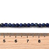 Natural Lapis Lazuli Beads Strands G-L621-B10-4mm-AB-5