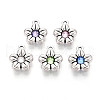 Tibetan Style Alloy Charms TIBE-N013-26AS-1