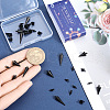 SUNNYCLUE 40Pcs 4 Styles Ion Plating(IP) 304 Stainless Steel Pendants STAS-SC0008-75-3