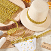 11M Polyester Wavy Lace Ribbon OCOR-WH0088-26A-5