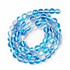Synthetic Moonstone Beads Strands G-E573-02A-01-3