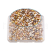  Jewelry Brass Cube Spacer Beads KK-PJ0001-02-3