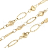 Ion Plating(IP) 304 Stainless Steel Link Chain CHS-H028-07B-G-1