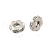 Brass Micro Pave Clear Cubic Zirconia Beads KK-K300-06B-P-1