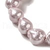 Electroplated Shell Pearl Beads Strands BSHE-G035-01A-08-3