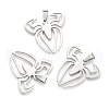 Tarnish Resistant Boy Jewelry 201 Stainless Steel Blank Pendants X-STAS-I032-221-2