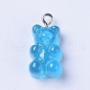Resin Pendants RESI-WH0008-09H-1