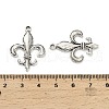 Lily Symbol Tibetan Style Alloy Pendants PALLOY-E776-01AS-01-3
