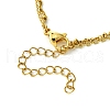 Brass Layered Necklace for Women NJEW-JN04912-5