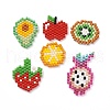 6Pcs 6 Styles Handmade Japanese Seed Beads PALLOY-MZ00033-1