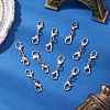 Zinc Alloy Lobster Claw Clasps HJEW-JM02871-2