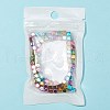Rainbow Color Electroplate Non-magnetic Synthetic Hematite Beads Strands G-FS0001-91-2