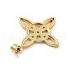 Rack Plating Brass Pendants KK-C063-08G-2