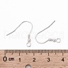 925 Sterling Silver Earring Hook Findings STER-M104-01C-3