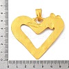 Alloy Big Pendants PALLOY-D362-01G-H-3