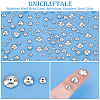 Unicraftale 304 Stainless Steel Bead Caps STAS-UN0061-25-4
