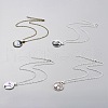 Alloy Glass Pendants Necklaces NJEW-XCP0001-05-2